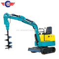 Equipo de construcción Mini excavadora de cadenas de 0,8 toneladas